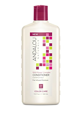 Andalou Naturals 1000 Roses Conditioner - Hydrates & Nourishes Color-Treated Hair - 11.5oz