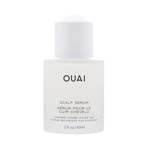 OUAI Scalp Serum - Hydrating Formula with Red Clover & Peptides for Thicker Hair - 2 Fl Oz