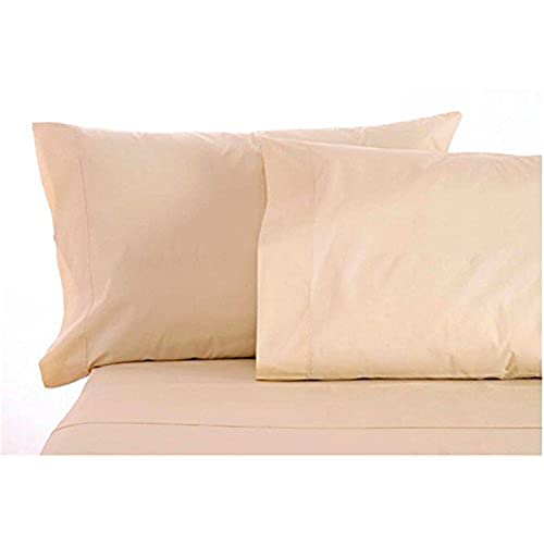 Sleep & Beyond Bed Sheet Set - Soft 100% Natural Cotton, Durable & Breathable - Ivory Queen