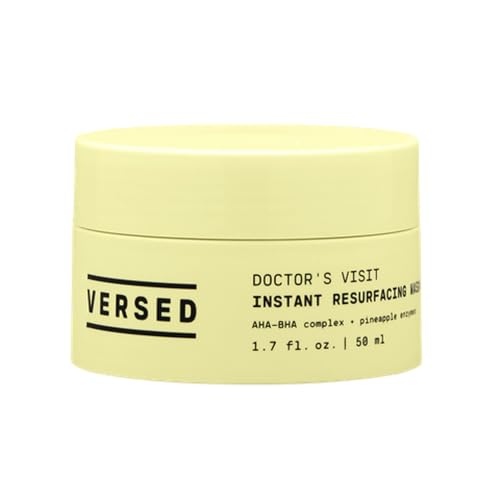 Versed Face Mask - Exfoliating AHA/BHA, Reduces Hyperpigmentation, Moisturizes - 1.7 fl oz