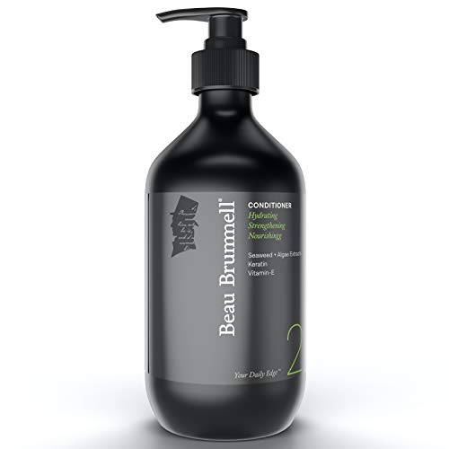 Beau Brummell Daily Hydrating Conditioner - Strengthens & Nourishes, Natural Ingredients - 16.9oz