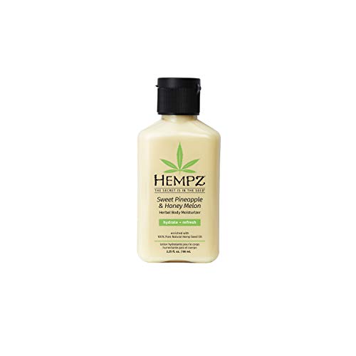 Hempz Moisturizer - Hydrating Pineapple & Honey Melon, Paraben-Free, Vegan - 2.25oz