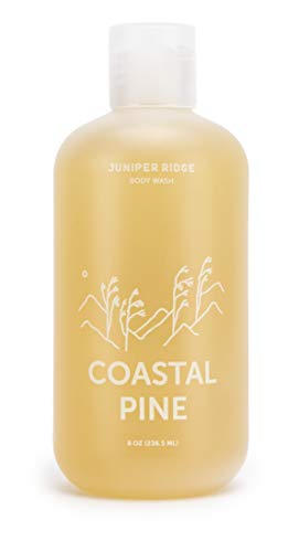 JUNIPER RIDGE Coastal Pine Body Wash - Multi-Purpose Plant-Based Soap, Natural Scent - 8 oz