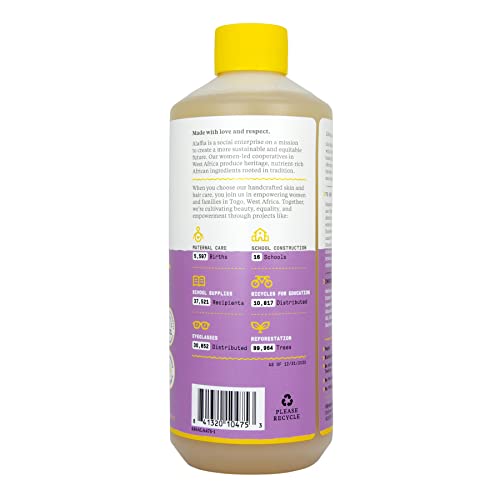 Alaffia Kids Bubble Bath - Gentle, Vegan Formula with Long-Lasting Bubbles, Lemon Lavender - 16oz