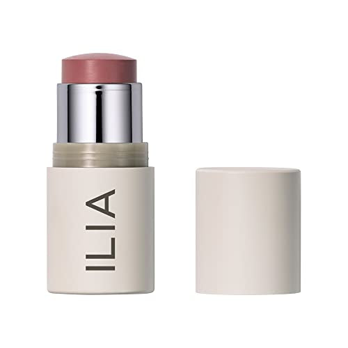 ILIA Multi Stick for Lips & Cheeks - Nourishing, Vegan, Cruelty-Free - Mauve Rose, 0.15 oz