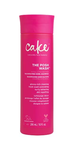 Cake Beauty Posh Wash Shampoo - Style Extending, Apple Vinegar & Moringa Proteins - 10oz