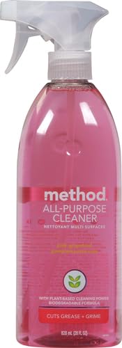 Method All-Purpose Cleaner - Plant-Based Power, Biodegradable Formula, Pink Grapefruit - 28oz