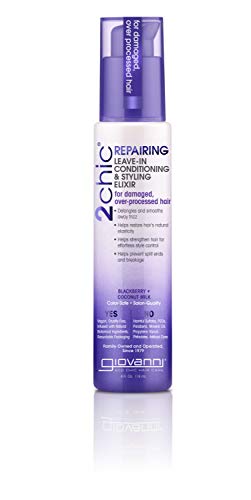 GIOVANNI Hair Serum - Tsubaki Seed Oil & White Tea, Detangles & Conditions - 4 oz