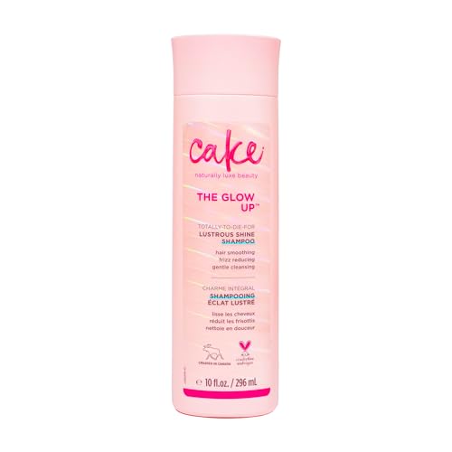 Cake Beauty Lustrous Shine Shampoo - Reduces Frizz, Hydrates with Camellia & Green Tea - 10oz