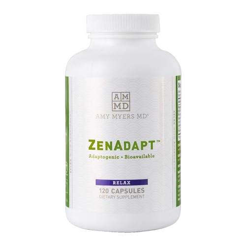 Dr Amy Myers ZenAdapt - Adaptogen Blend for Stress Relief & Relaxation Support - 120 Capsules