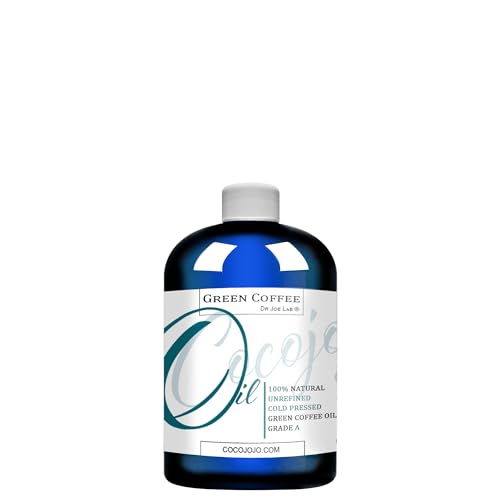 Dr Joe Lab Green Coffee Bean Oil - Antioxidant-Rich Moisturizer for Skin & Hair - 4 oz