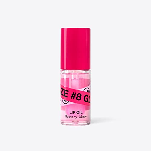 INNBeauty Project Glaze Lip Oil - Moisturizes & Plumps, Naturally Colored, Vegan - 0.25oz