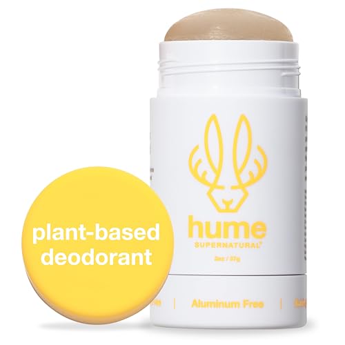 Hume Supernatural Deodorant - Probiotic & Plant-Based, Safe for Sensitive Skin - Coconut Coast