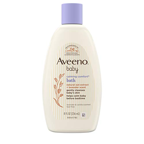 Aveeno Baby Shampoo & Body Wash - Calming Lavender & Vanilla, Tear-Free, 8 fl. oz