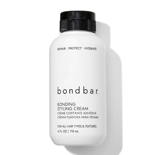 Bondbar Hair Styling Cream - Smooths, Strengthens, Repairs Damaged Hair - 4 Fl. Oz.