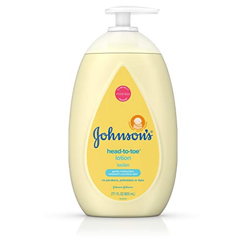 Johnson's Baby Lotion - Hypoallergenic Hydration for Sensitive Skin, 27.1 Fl Oz