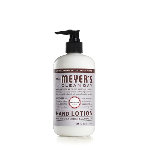 Mrs. Meyer's Hand Lotion - Nourishing Lavender Blend, Cruelty-Free, Non-Greasy - 12oz