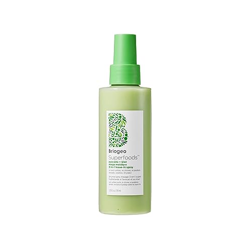 Briogeo Superfoods Avocado & Kiwi Leave-In Conditioner - 3-in-1 Moisturizer & UV Protection - 5.75oz