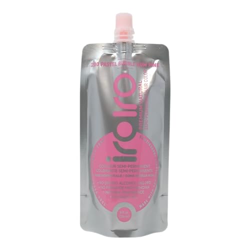 IROIRO Premium Semi-Permanent Hair Color - Vibrant Nourishing Formula, 95% Natural - 8oz