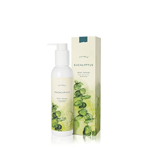 Thymes Eucalyptus Body Serum - Hydrating Formula with Argan Oil & Vitamin E - 6 fl oz