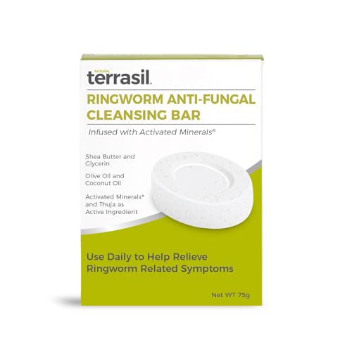 Terrasil Antifungal Soap - Soothing Relief for Itchy Skin, Natural Ingredients - 75g