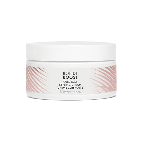 BONDIBOOST Curl Boss Hair Styling Cream - Defined, Soft Curls, Hydrating Formula - 8.45fl oz