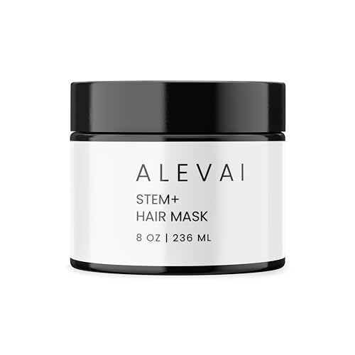 Alevai Stem+ Hydrating Hair Mask - Deep Conditioning, Plant-Based, Vegan - 8oz