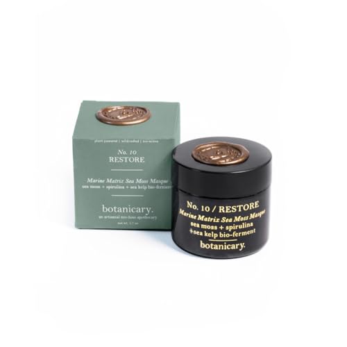 No. 10 RESTORE Face Mask - Boosts Collagen, Nourishing Sea Moss & Spirulina - 3.4oz