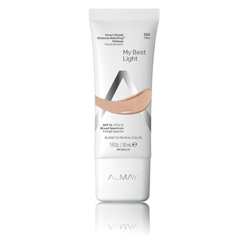 Almay Foundation - Instantly Matching Shade, SPF 15, Hypoallergenic, 1 Oz