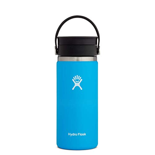 Hydro Flask Water Bottle - TempShield Insulated, BPA-Free, Leakproof Flex Sip Lid - 16oz Pacific