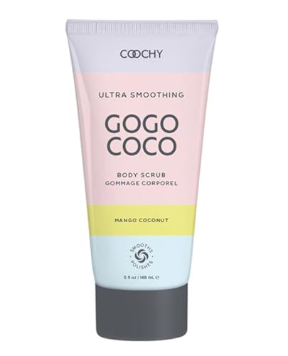 Coochy Ultra Smoothing Body Scrub - Gentle Exfoliation for Sensitive Skin, Paraben-Free - 5oz