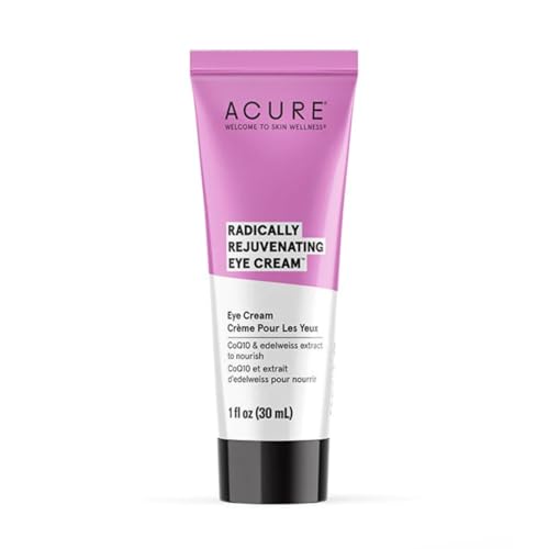 ACURE Eye Cream - Hydrate & Minimize Fine Lines with Edelweiss & CoQ10 - 1 Fl Oz