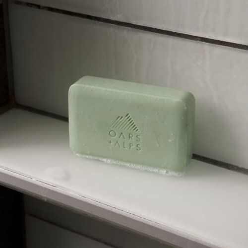 Oars + Alps Men's Bar Soap - Epsom Salt Cooling, Soothing Arnica, Moisturizing Oils - 1 Pack