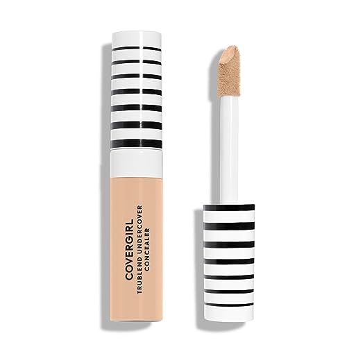 COVERGIRL TruBlend Undercover Concealer - Brightens Dark Circles, 100% Vegan, 0.33 Oz