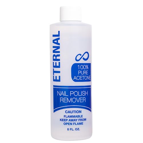 Eternal Nail Polish Remover - Quick & Powerful for Gel, Acrylic & Dark Colors - 8 FL. OZ.