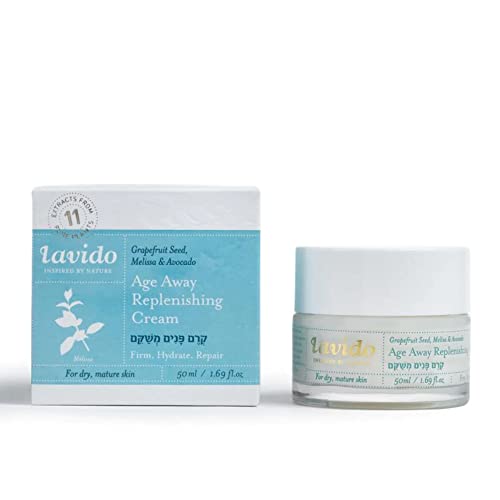 Lavido Moisturizer - Hydrating Anti-Aging Cream with Plant Actives, Nourishes Dry Skin - 1.69 oz