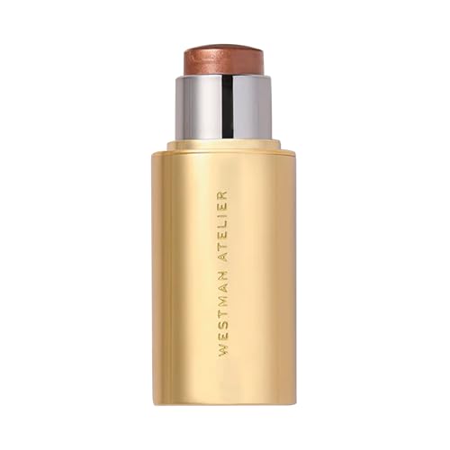 Westman Atelier Lit Up Highlight Stick - Hydrating Radiance, No Silicones or Parabens - Brûlée