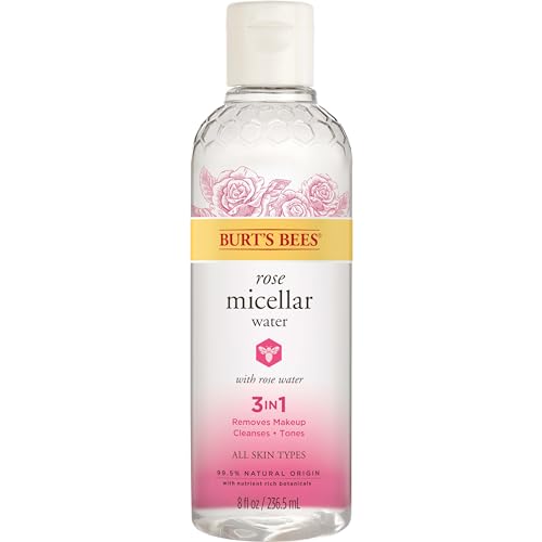 Burt's Bees Micellar Facial Cleansing Water - Hydrating, Dermatologist Tested, 8 Oz