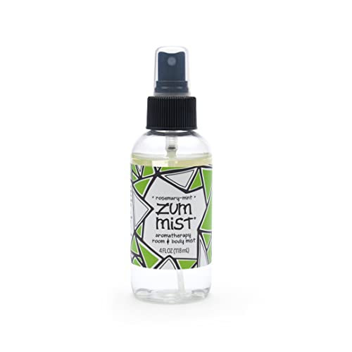 Indigo Wild Body Mist - Aromatherapy Rosemary-Mint Scent, Natural Ingredients - 4 fl oz