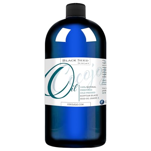 Dr Joe Lab Egyptian Black Seed Oil - Nourishing for Hair & Skin, Unrefined, 32 oz