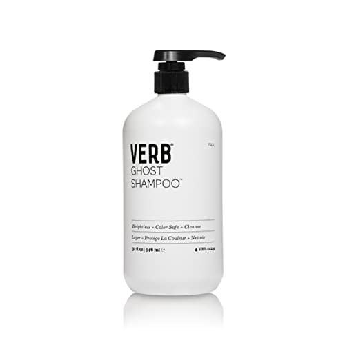 VERB Ghost Shampoo - Moisturizing Moringa Oil, Frizz Control, Color Safe - 32 fl oz