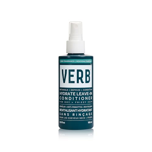 VERB Hydrate Leave-In Conditioner - Moisturizes, Tames Frizz, Paraben-Free, Vegan - 6.5 oz