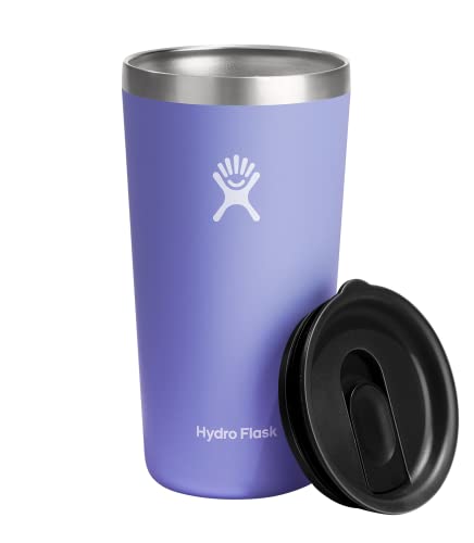 Hydro Flask Tumbler - Insulated for Hot/Cold, BPA-Free Stainless Steel, 20oz, Lupine Color