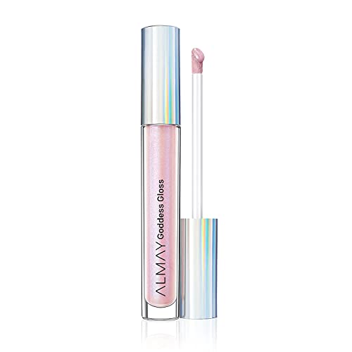 Almay Lip Gloss - High Shine, Hypoallergenic, Holographic Finish - 200 Angelic, 0.9 Oz