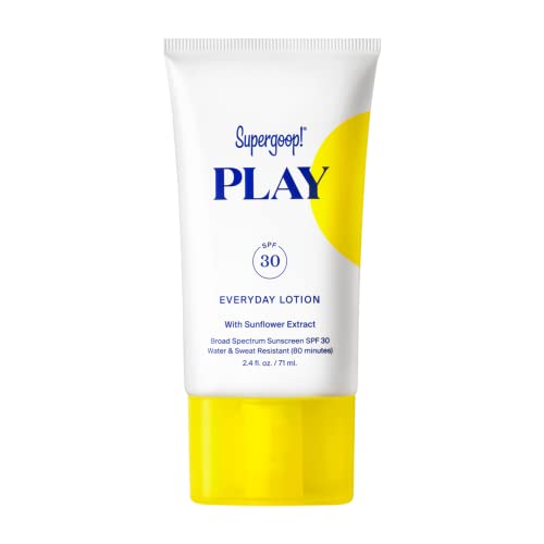 Supergoop! PLAY Everyday SPF 30 Lotion - Broad Spectrum, Nourishing, Water Resistant - 2.4oz