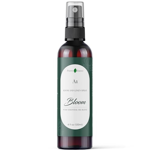 A1 Bloom Room & Linen Spray - Floral Scent with Essential Oils, Non-Toxic, 8oz