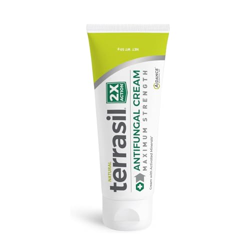 Terrasil Antifungal Cream MAX - Clinically Proven Relief for Skin Fungus, 1% Clotrimazole - 50g