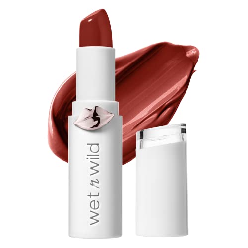 wet n wild Mega Last Lipstick - Nourishing Color with Seed Oils, Cruelty-Free - Fire-Fighting