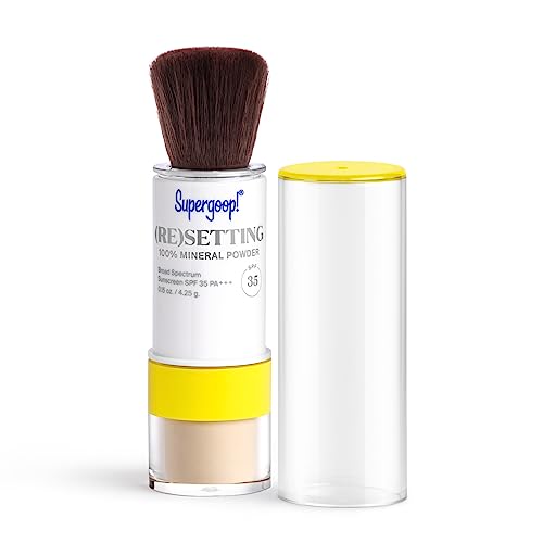 Supergoop! Mineral Powder Sunscreen - SPF 35, Mattifying, Moisture-Sealing - 0.15 oz