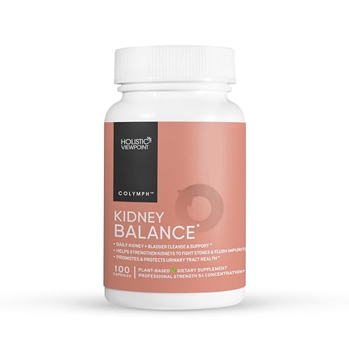 CoLymph Balance Hormone Support Supplement - Kidney & Liver Health, Menopause Relief - 60 Caps